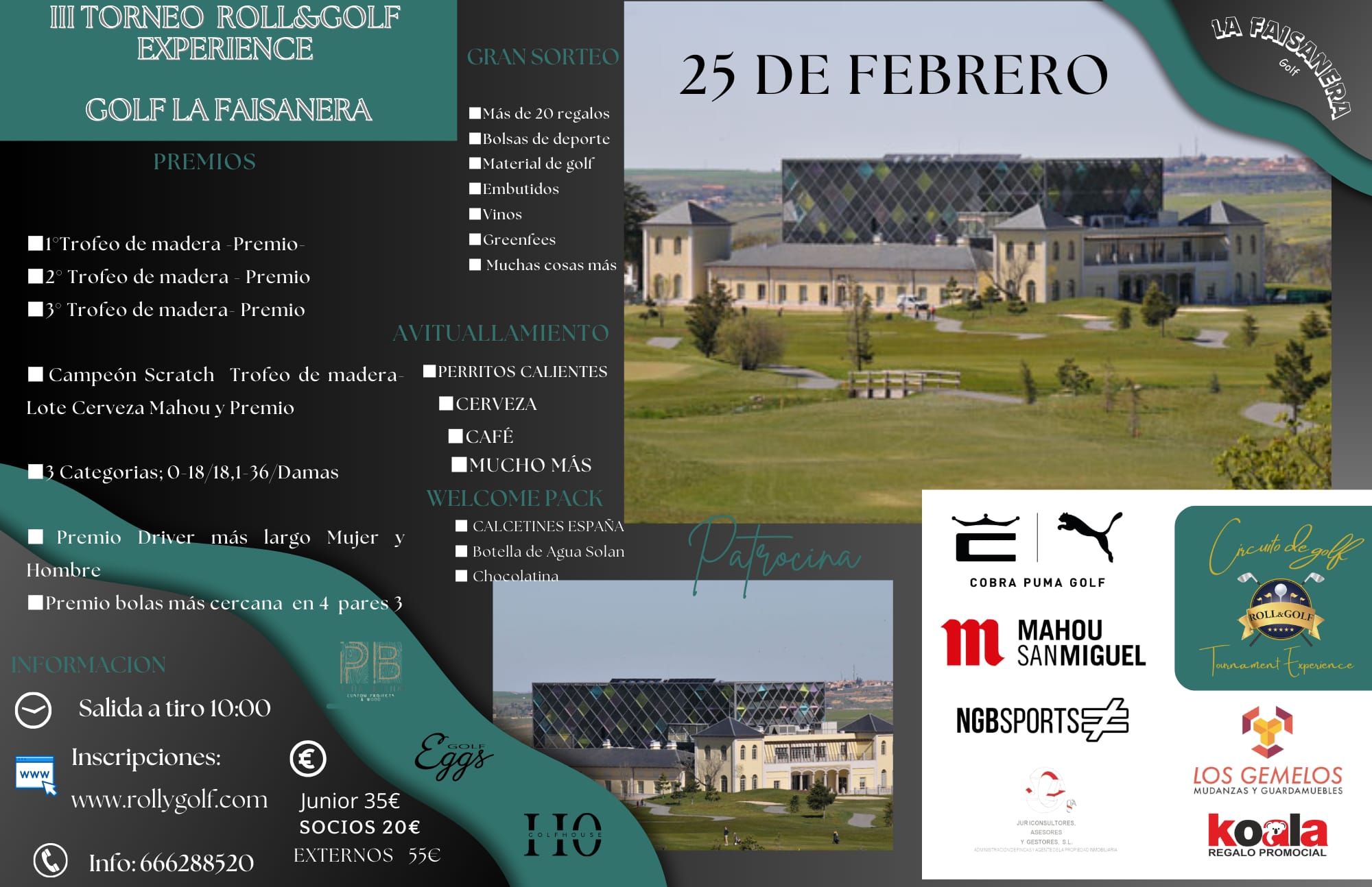 CARTEL ROLL GOLF 25 02